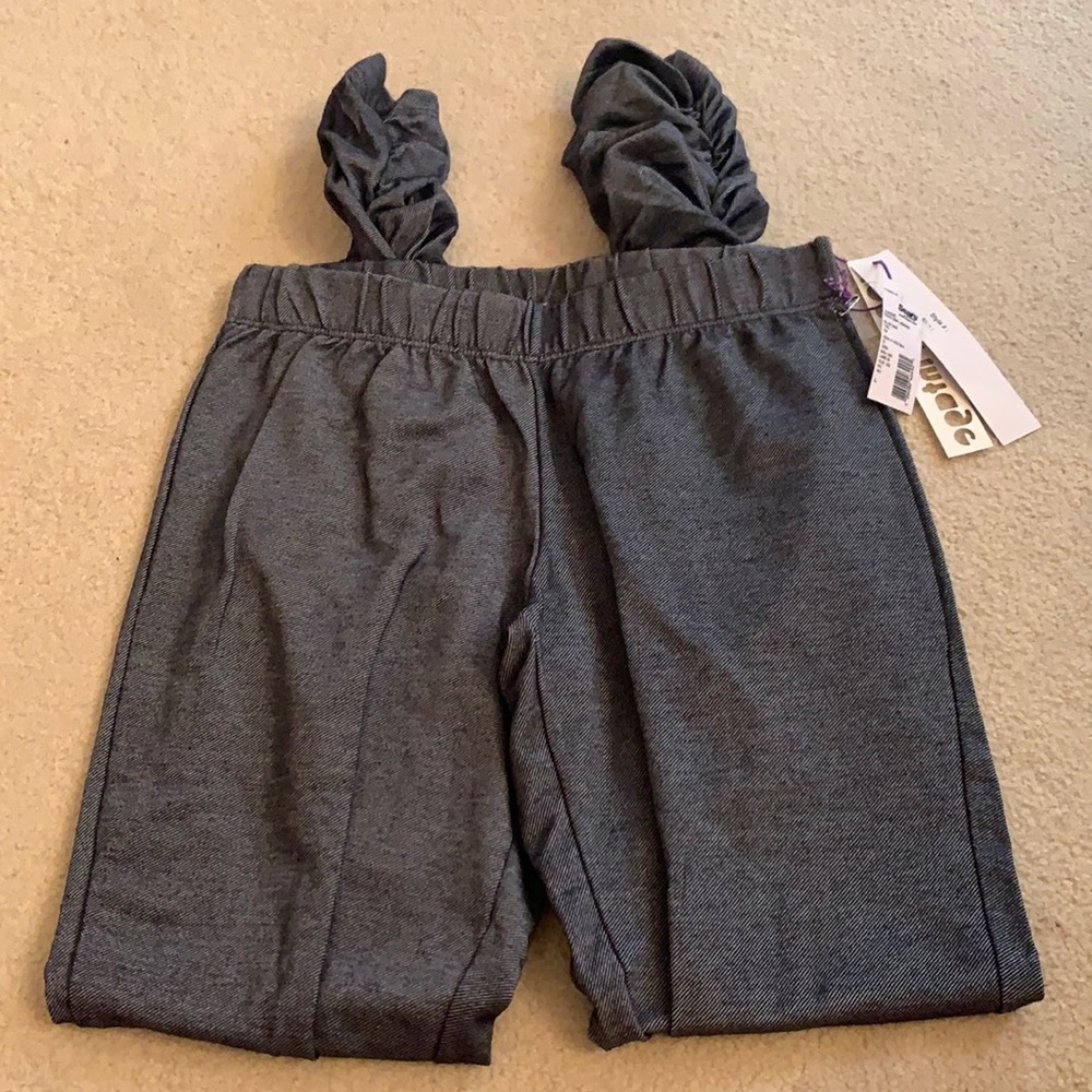 1955 Vintage denim print jeggings leggings NWT